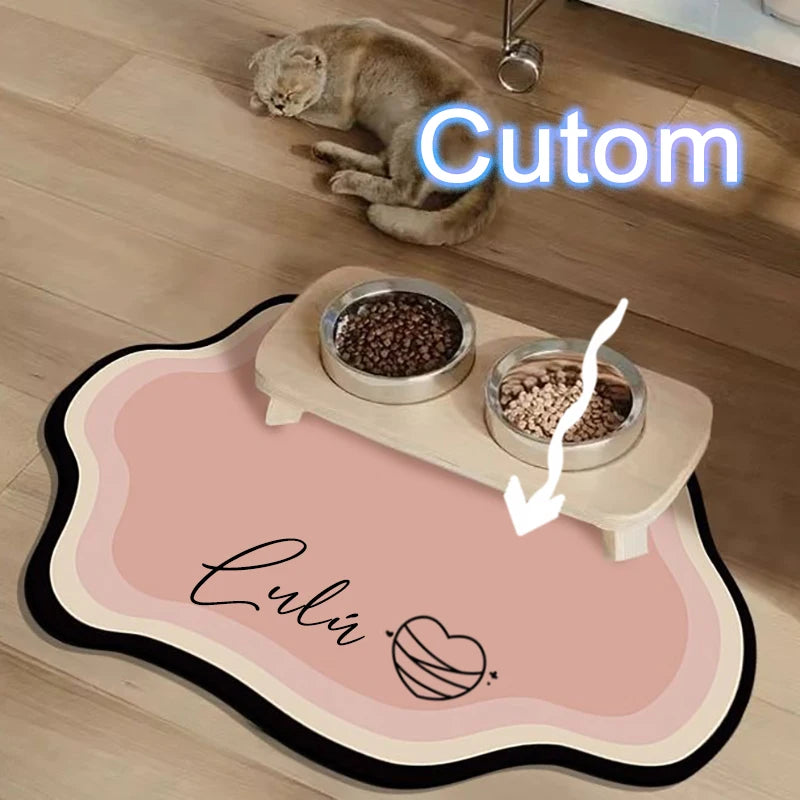  Custom Pet Feeding Mat