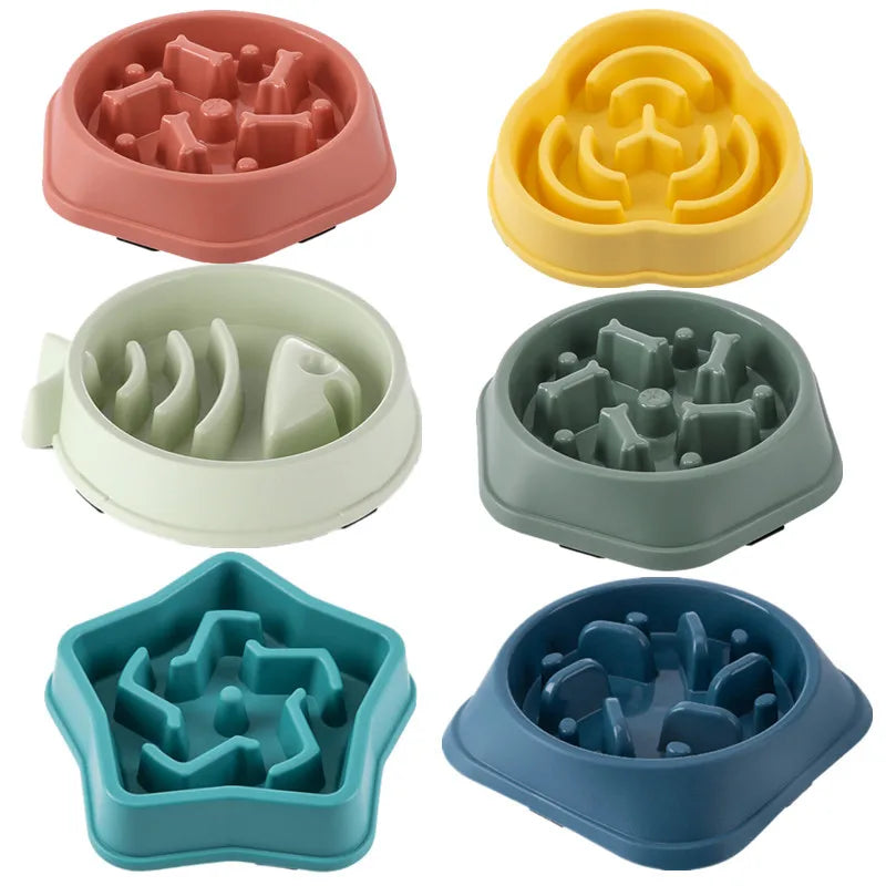 Slow Feeding Pet Bowl