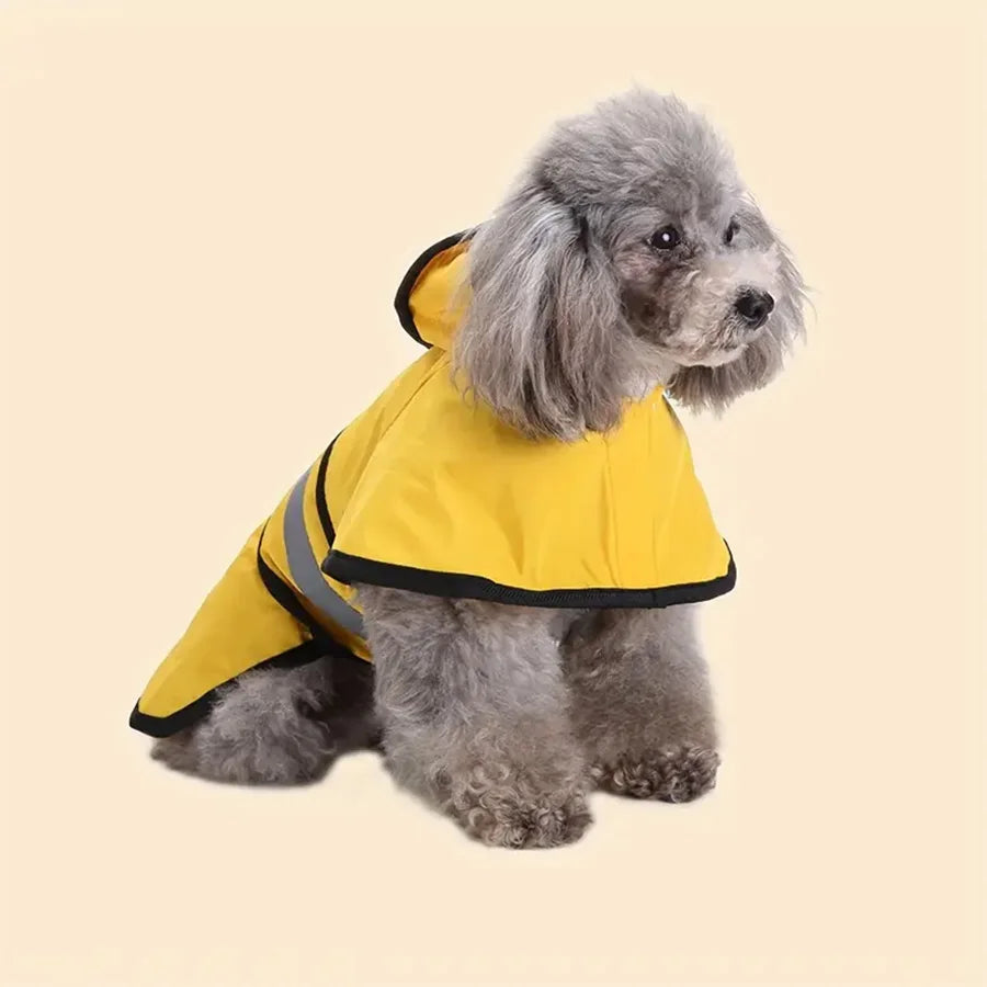 Waterproof & Windproof Dog Raincoat!