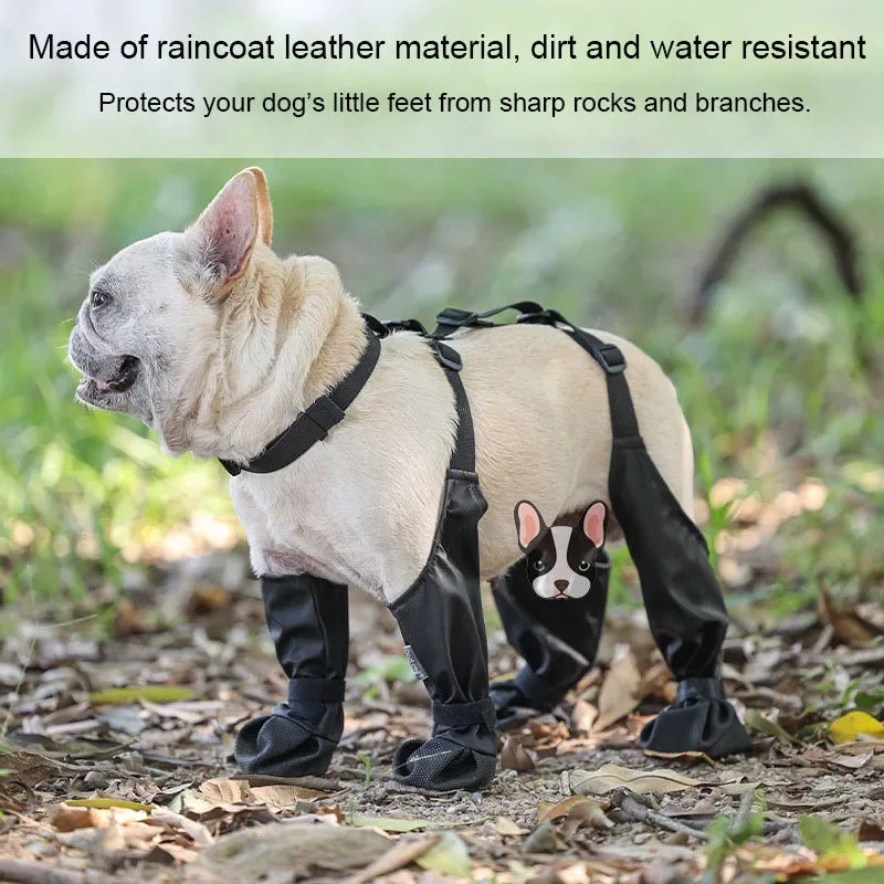 Anti-Slip Dog Shoes,Pet Paw Protector. And Dog Rain Booties