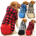 Plaid Reversible Pet Jacket