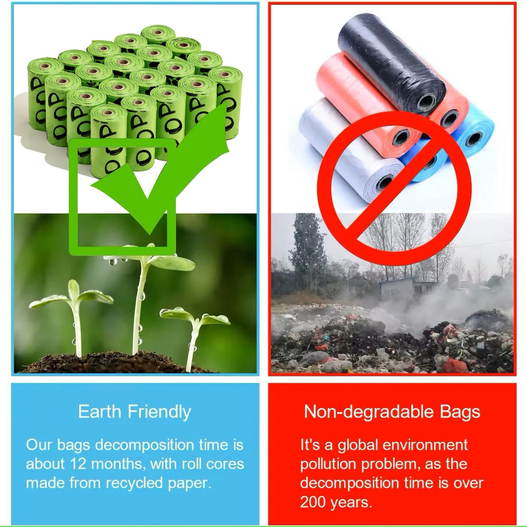 Biodegradable Dog Poop Bags Lavender Scented
