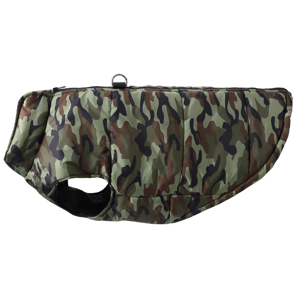 Camouflage Winter Waterproof Pet Jacket