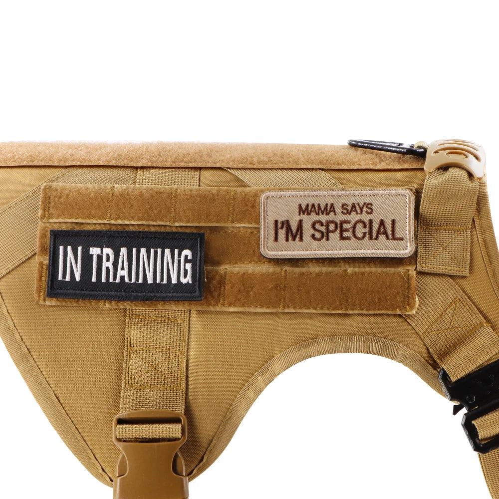 Tactical Patch Bundle For Dog Vest Harness