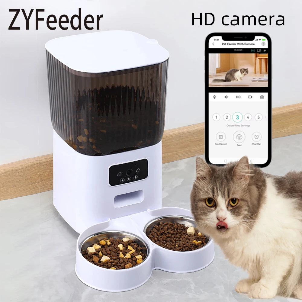 Automatic Pet Feeder with Camera