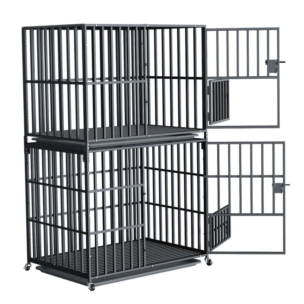 Stackable Dog Crate  Dog Kennel Cage
