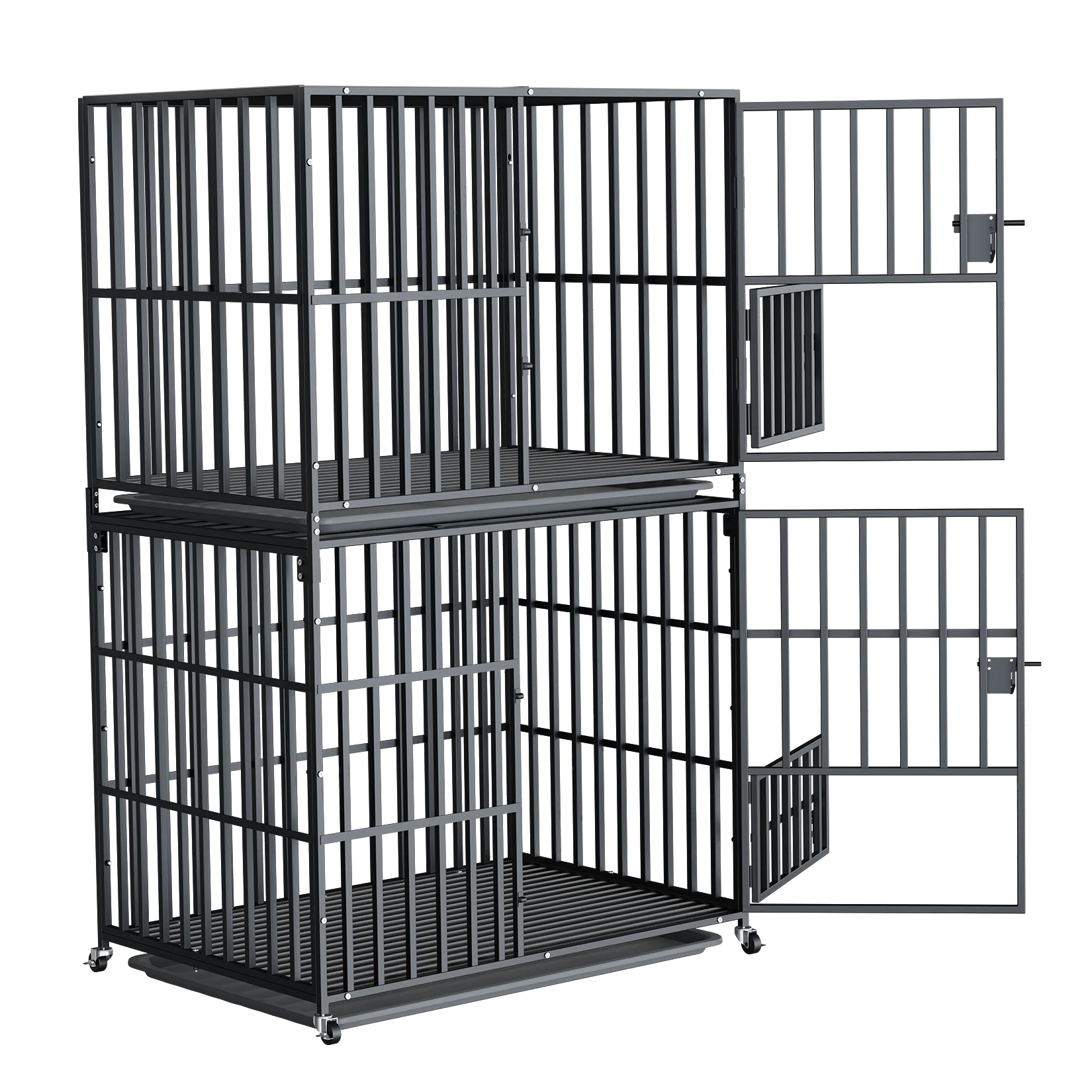 Stackable Dog Crate  Dog Kennel Cage