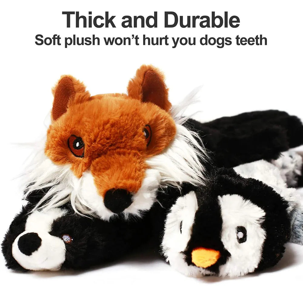 Plush Squeaky Dog Chew Toy