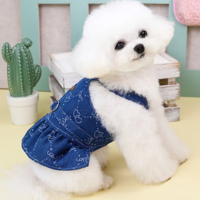 Designer Luxury Puppy Summer Dress