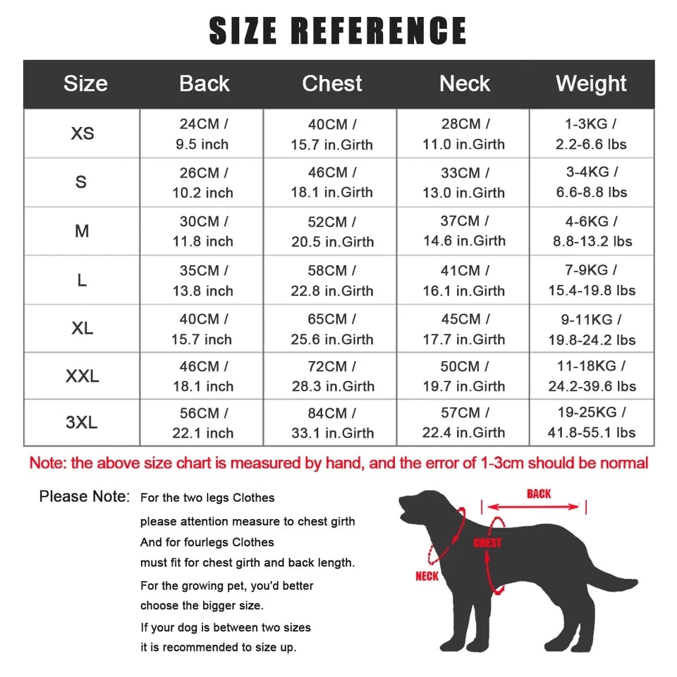 Windproof Pet Jacket