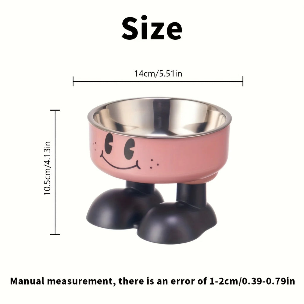 Elevated Stainless Steel Food And  Water Bowls