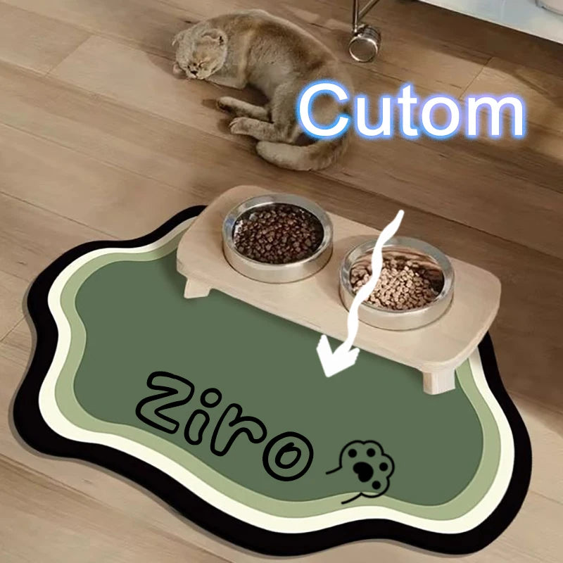  Custom Pet Feeding Mat