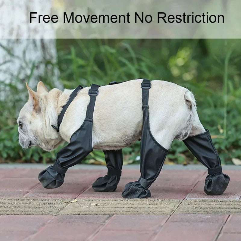 Anti-Slip Dog Shoes,Pet Paw Protector. And Dog Rain Booties