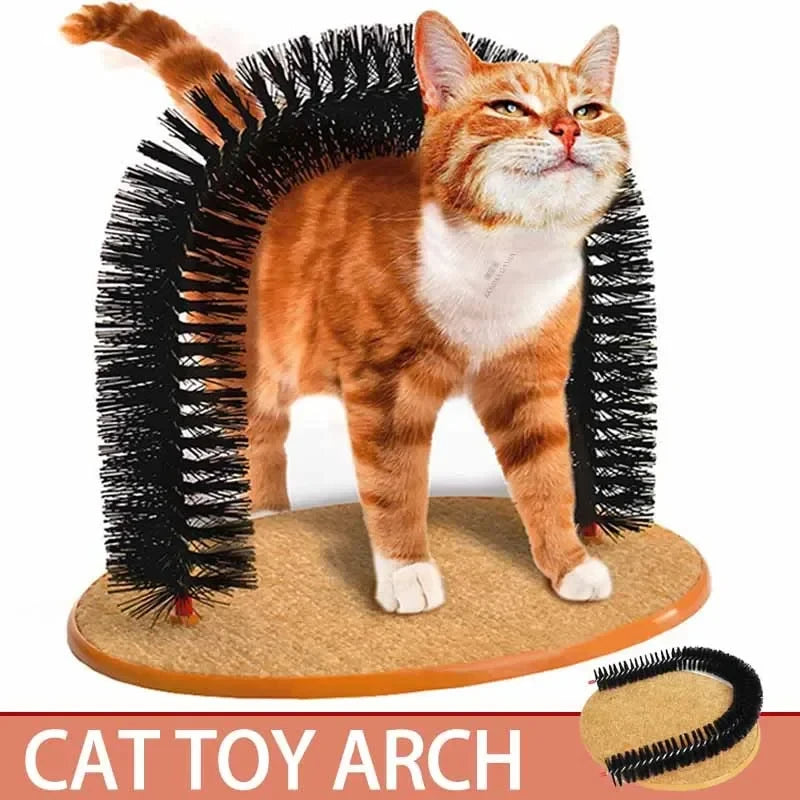 Self Groominf Cat Toy Arch