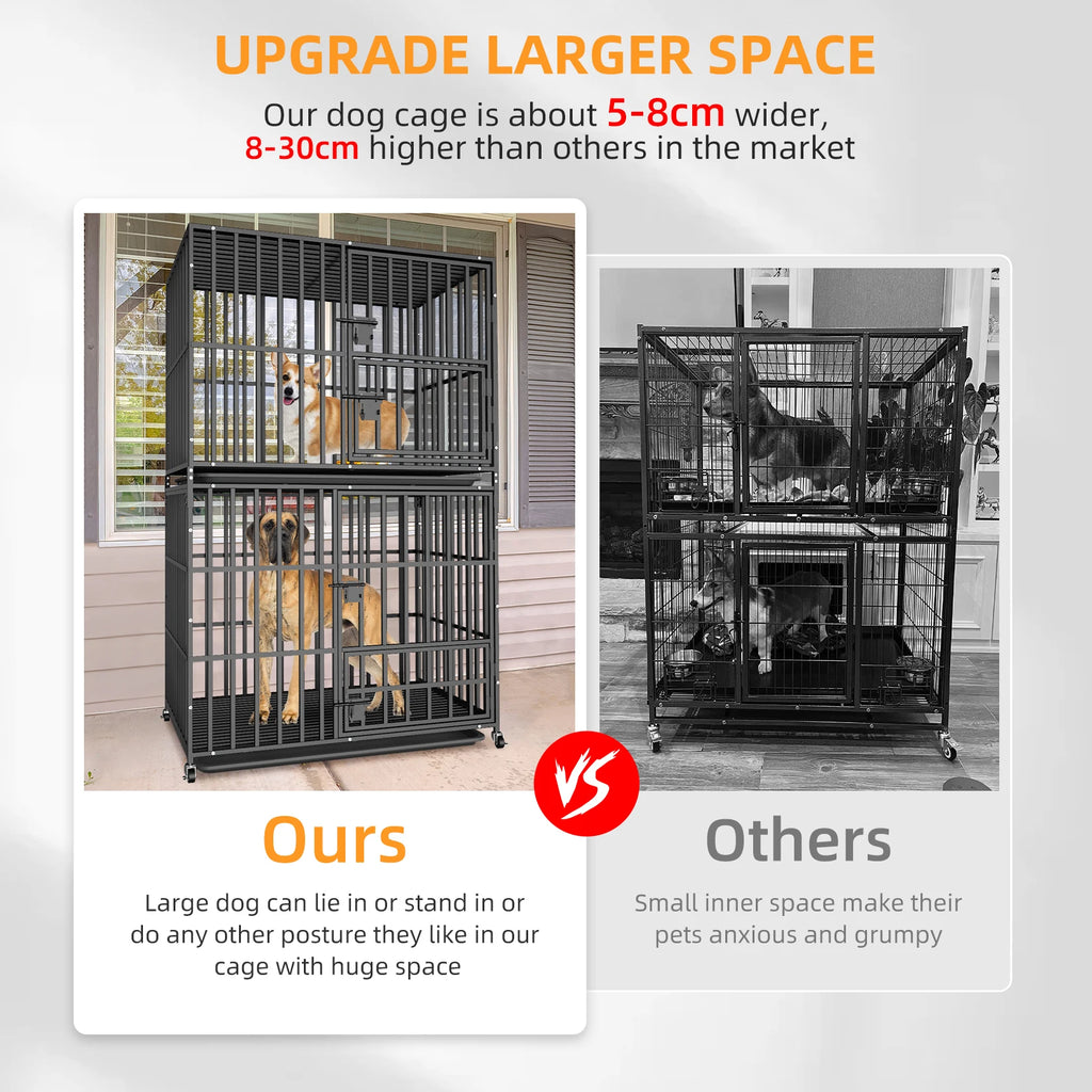 Stackable Dog Crate  Dog Kennel Cage