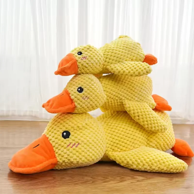 Dog duck plush toy