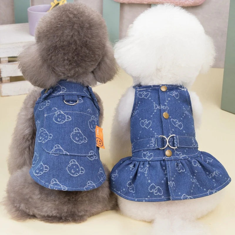 Designer Luxury Puppy Summer Dress