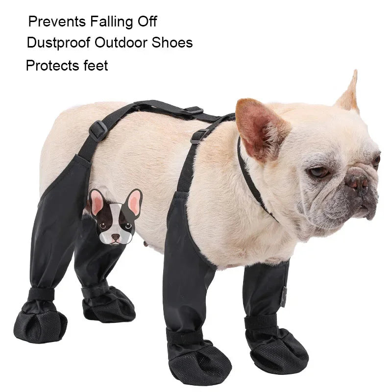 Anti-Slip Dog Shoes,Pet Paw Protector. And Dog Rain Booties