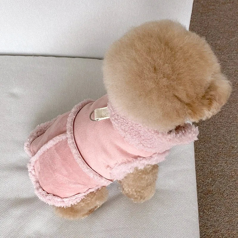 Winter Fleece Dog Vests