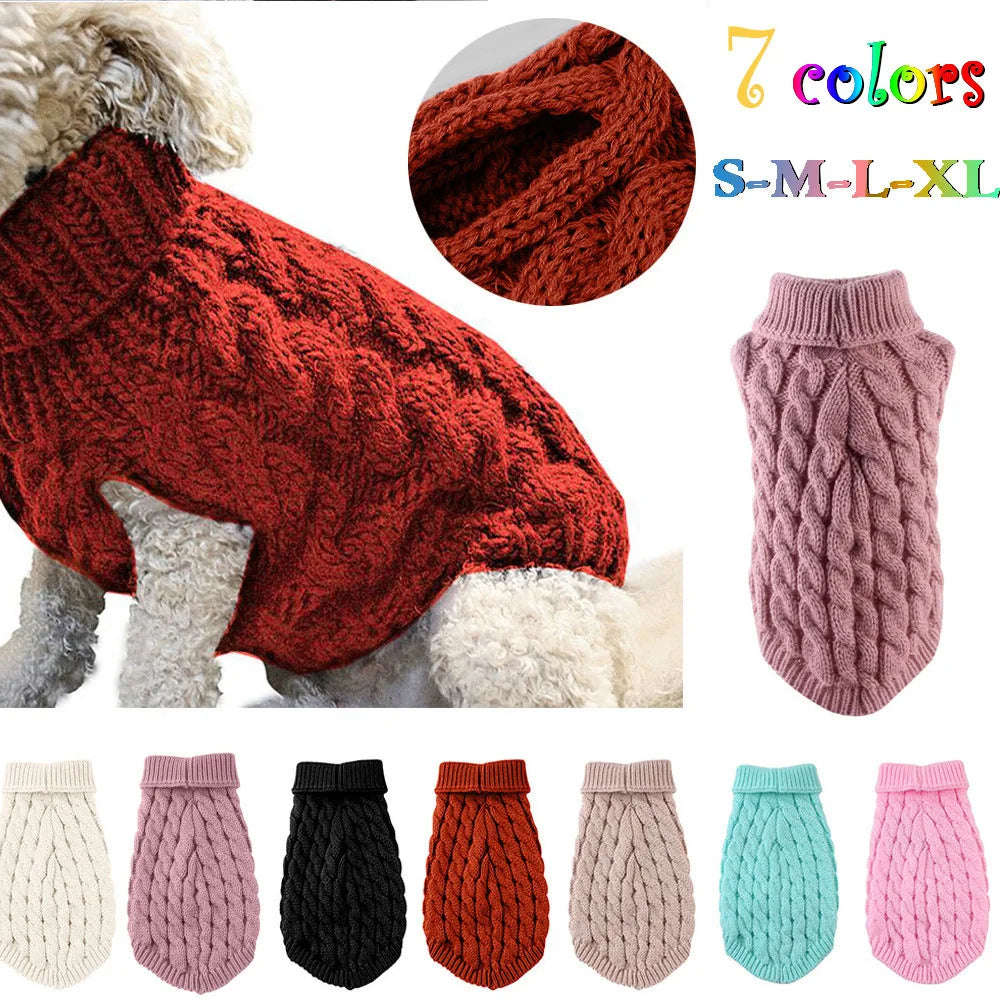 Pet  Sweater For Autumn or Winter Solid