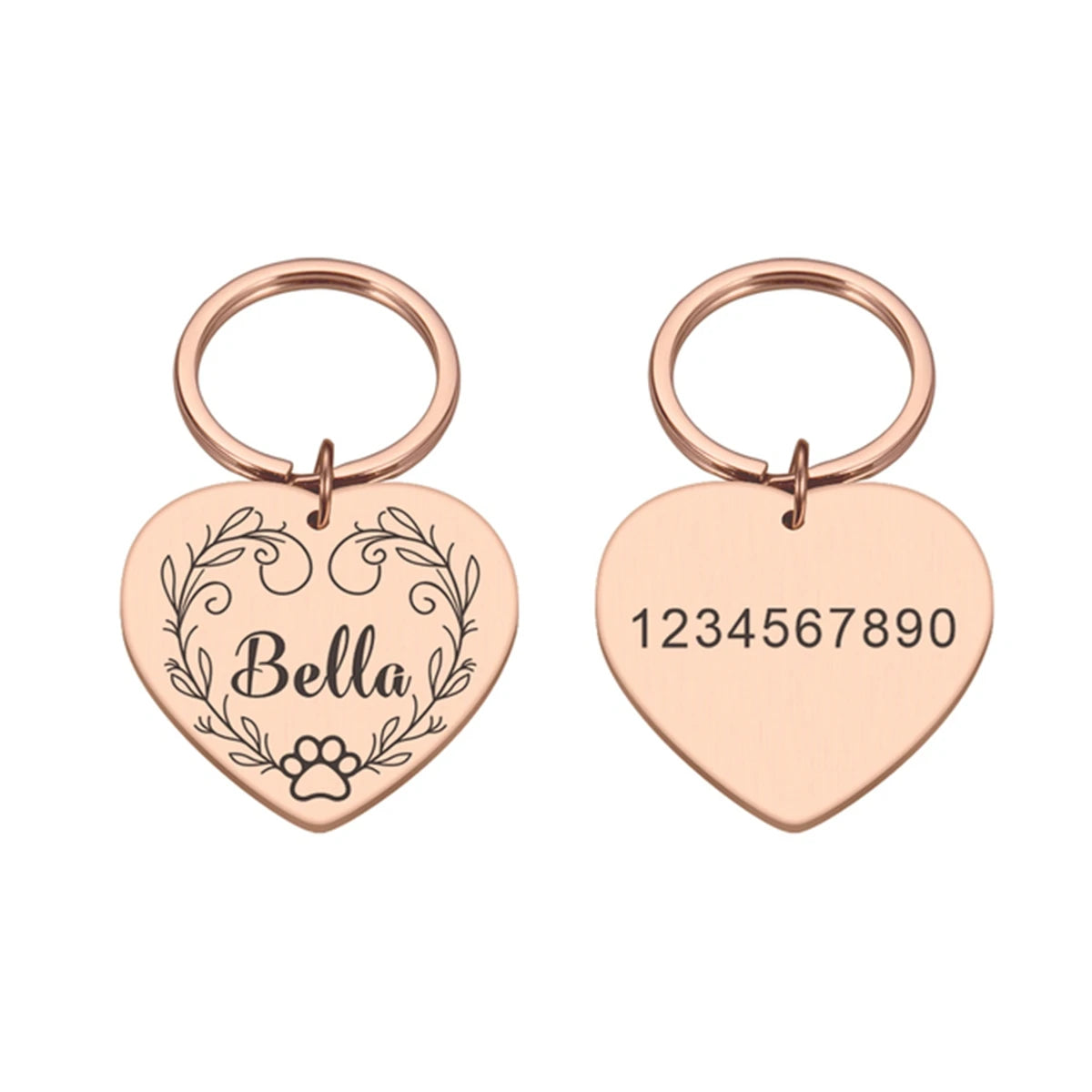 Customized Pet ID Tag Name
