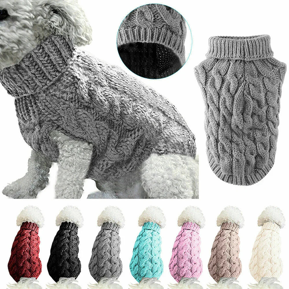 Pet  Sweater For Autumn or Winter Solid