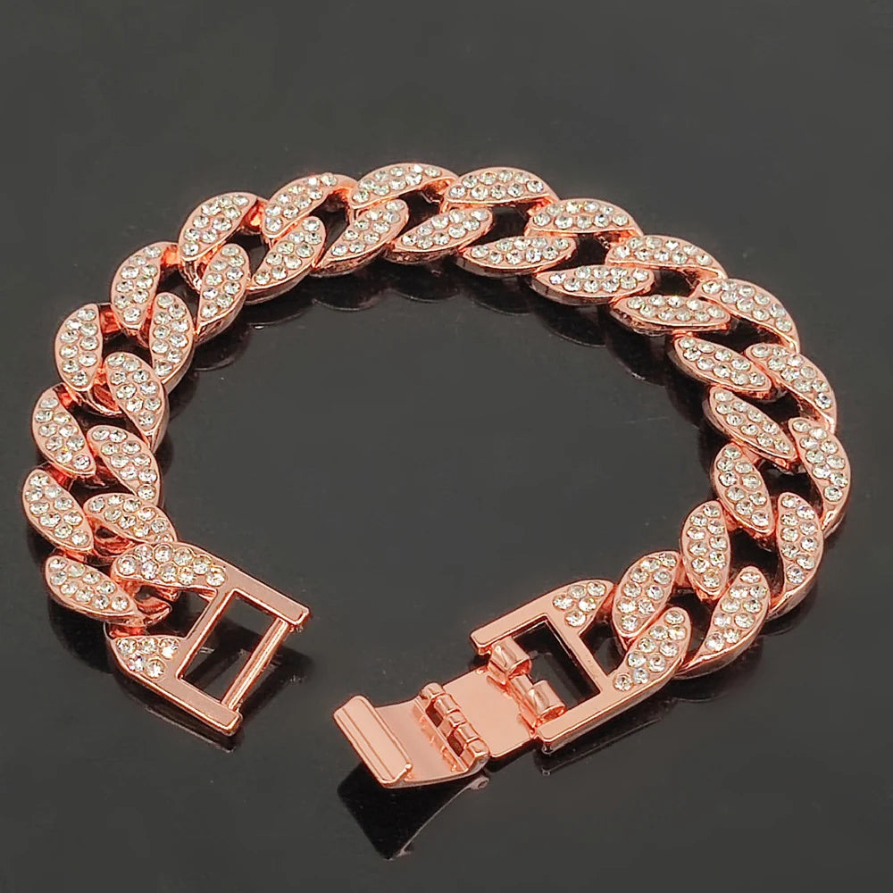 Gold And Diamond Dog Necklace