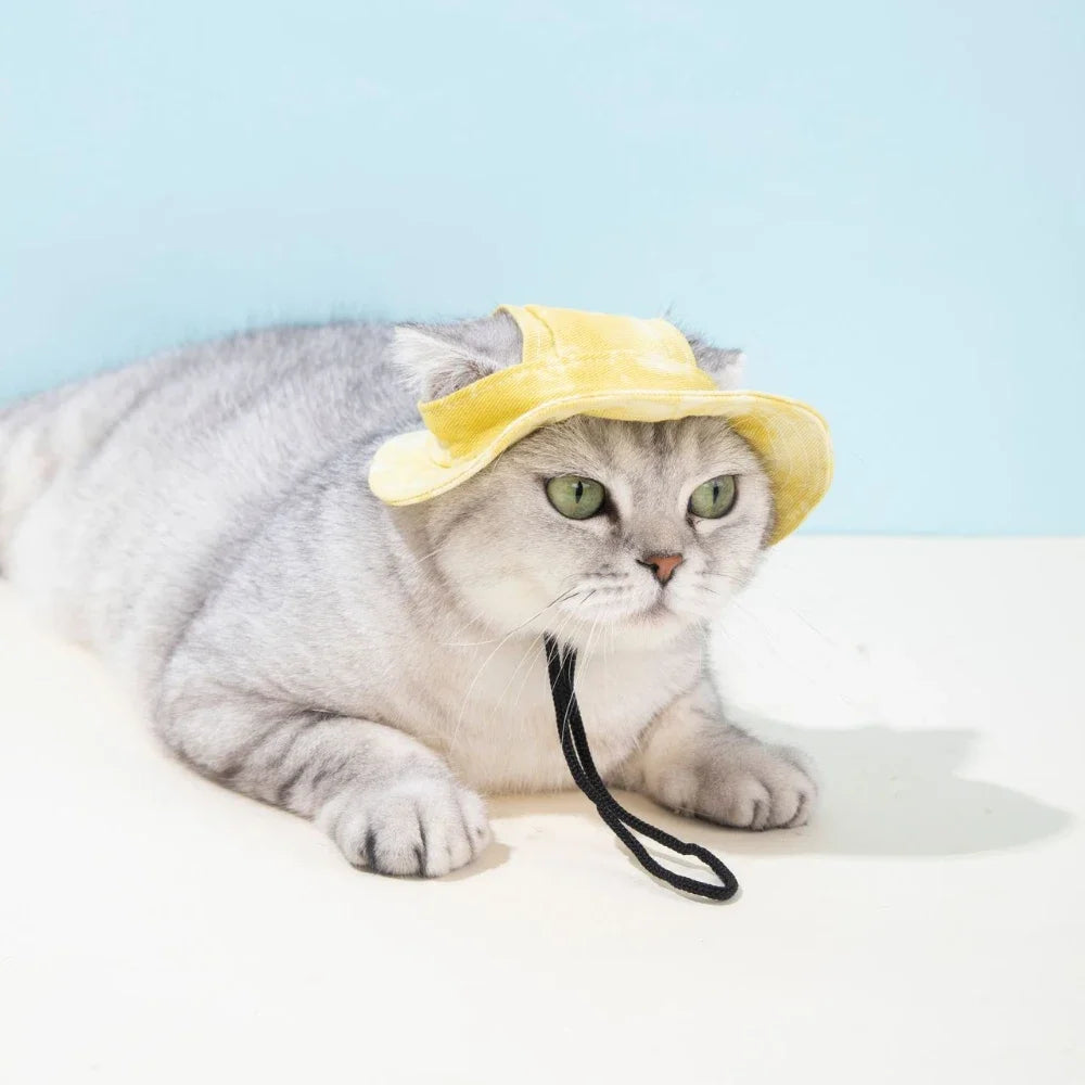 Adjustable Bucket Hat with Ear Holes